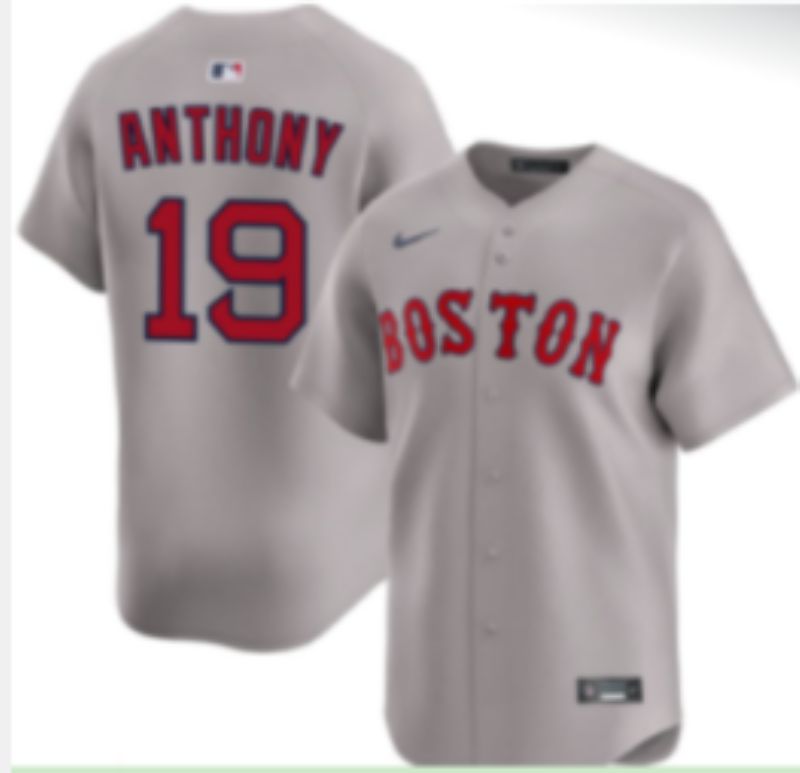 Men Boston Red Sox Nike 19 Anthony Grey 2025 MLB Jersey 02